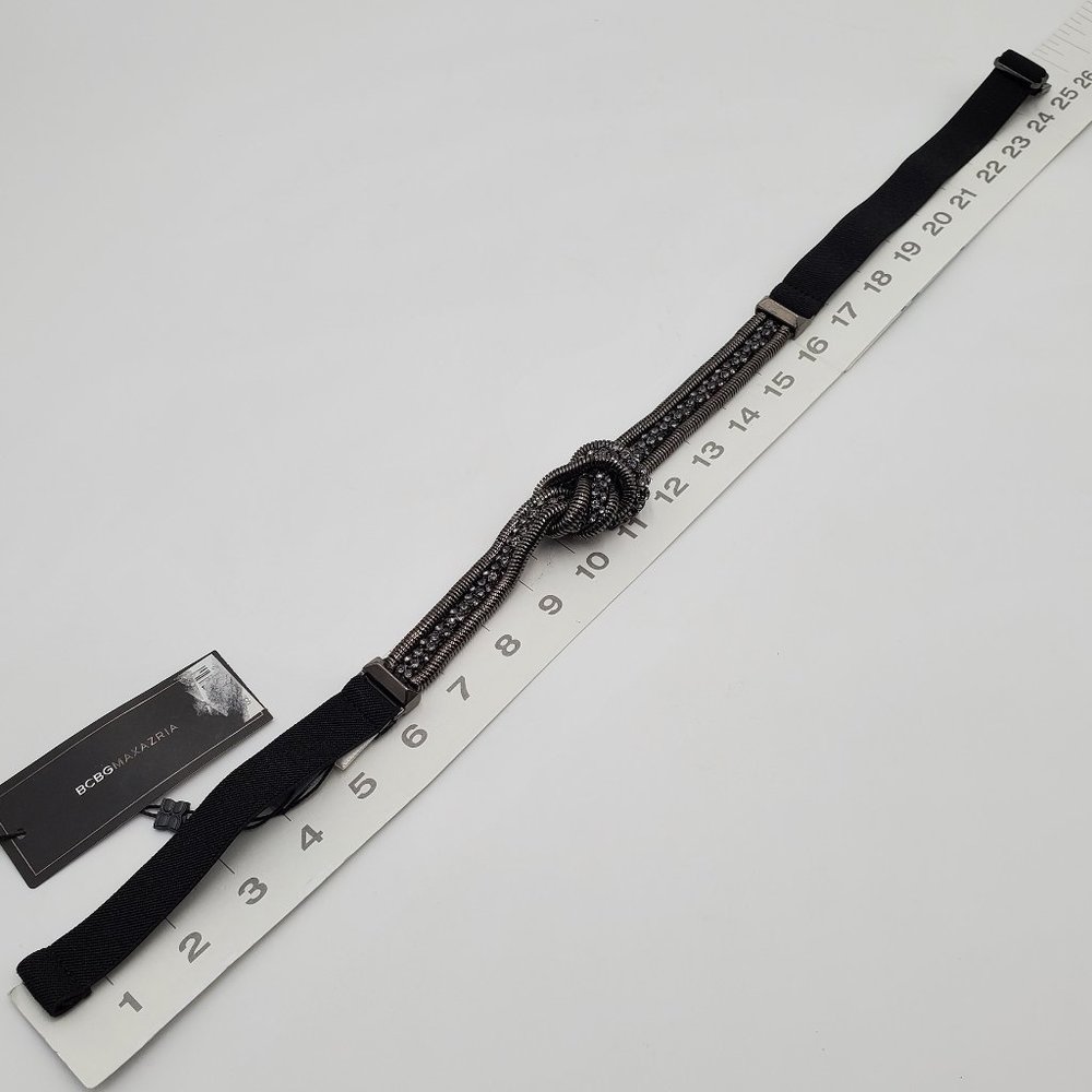 BCBGMaxAzria Knotted Rhinestone Belt - NWT - Picture 10 of 16